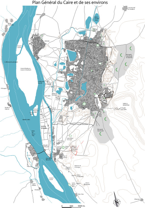 plan du caire