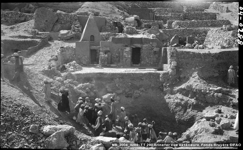 Fouilles Bruyère Deir el-Medina