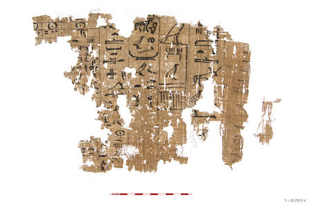 Papyrus du règne de Cheops - Ouadi el-Jarf