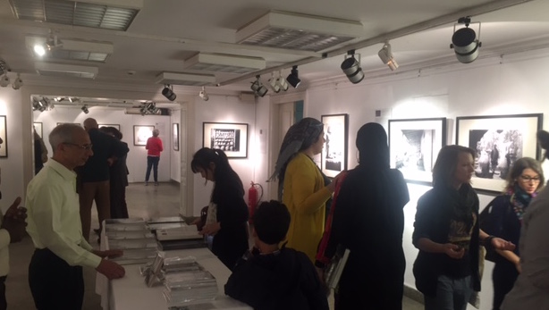 Vernissage de l’exposition à Saad Zaghloul le 15 novembre 2016